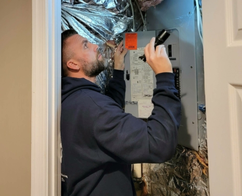 Electrical panel inspection